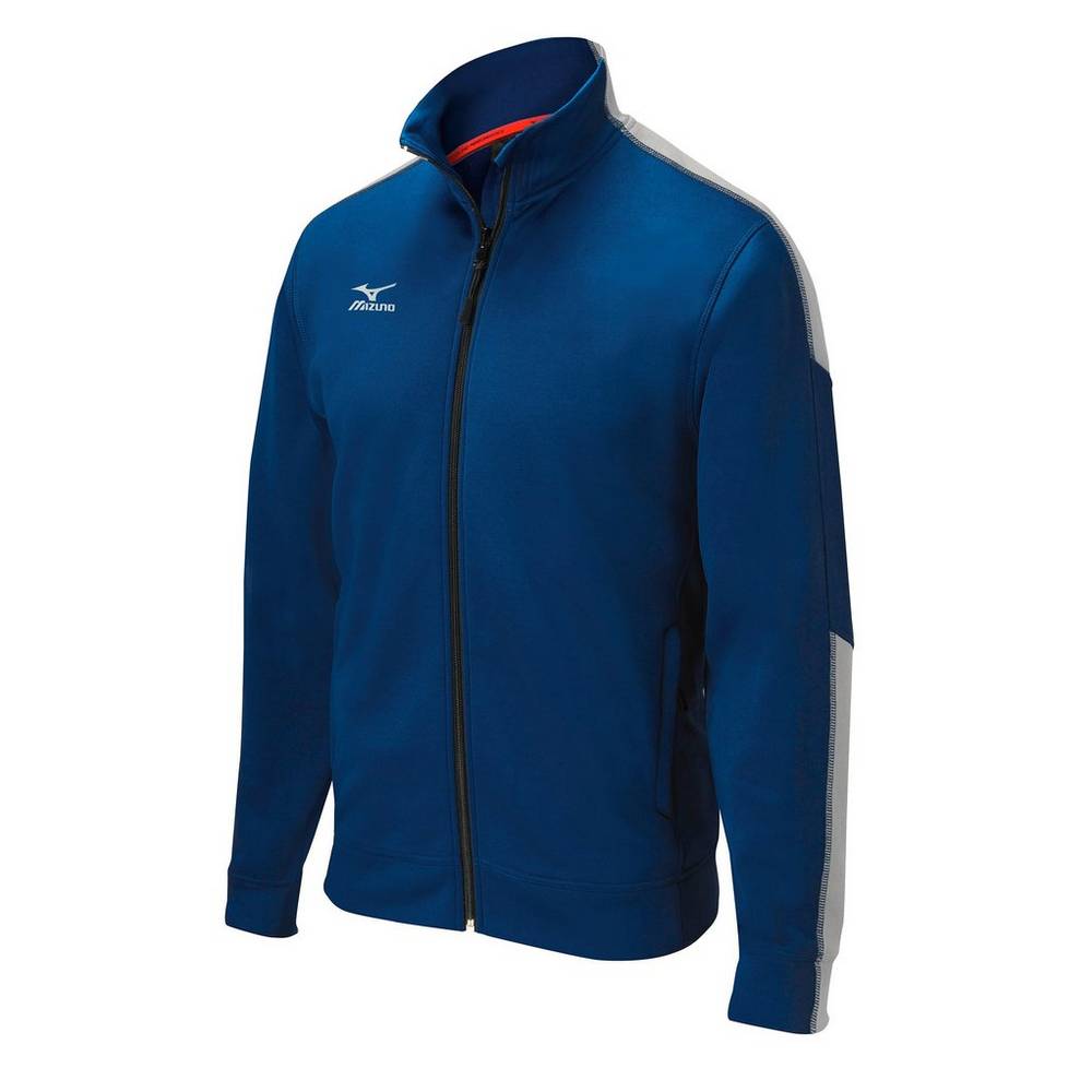 Mizuno Elite Thermal - Erkek Mont - Lacivert/Gri Türkiye (SIPEGT-582)